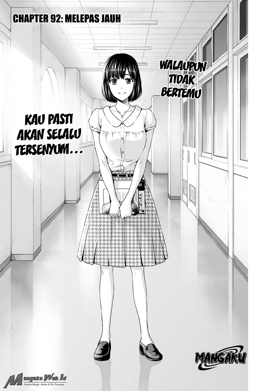 Domestic na Kanojo Chapter 92 Bahasa Indonesia