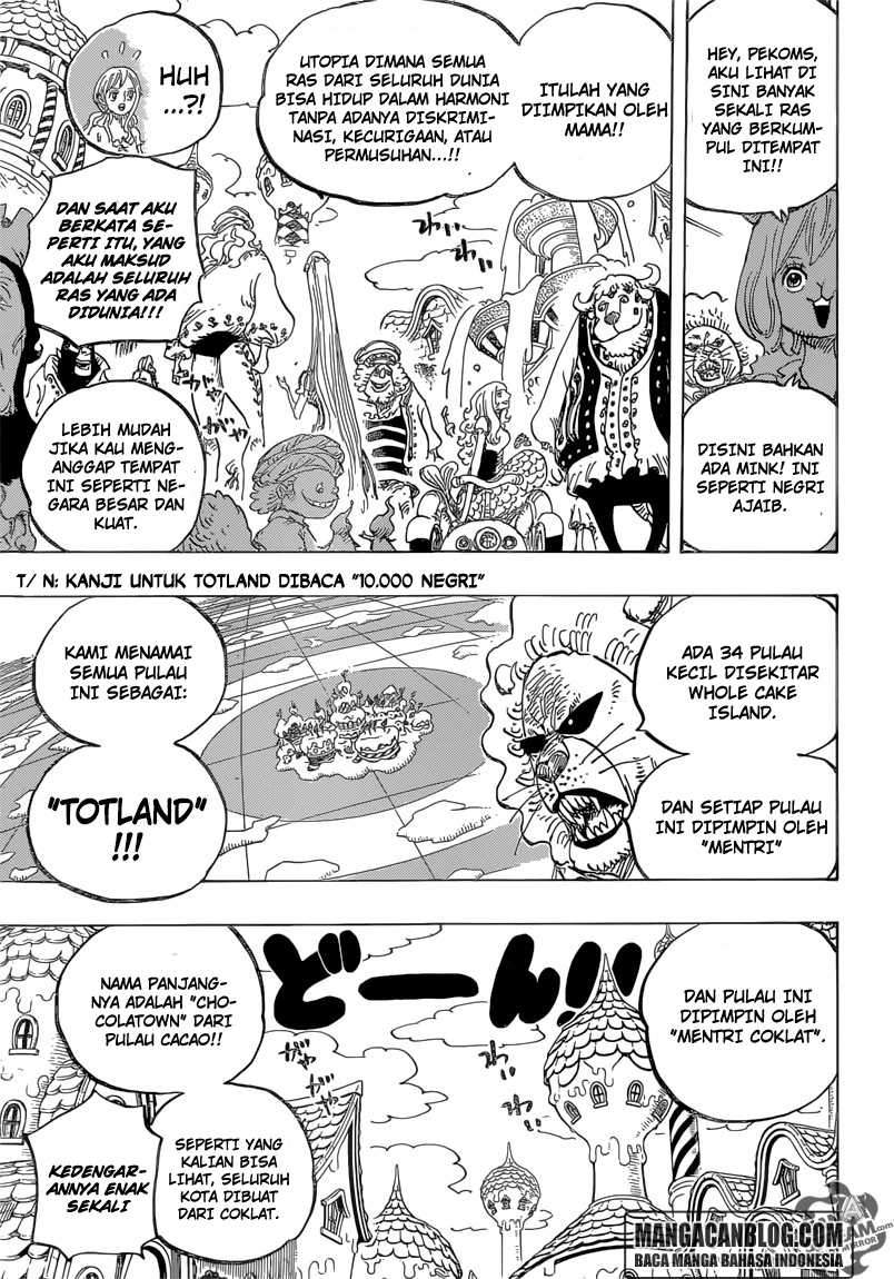 One Piece Chapter 827 Bahasa Indonesia