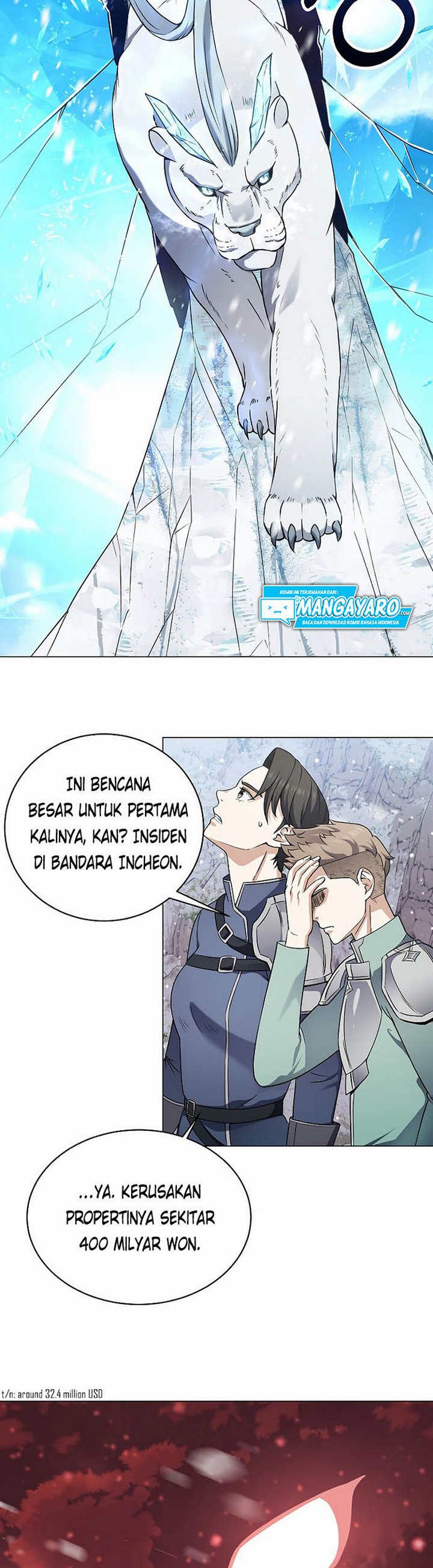 The Returning Warrior’s Alley Restaurant Chapter 23.1 Bahasa Indonesia