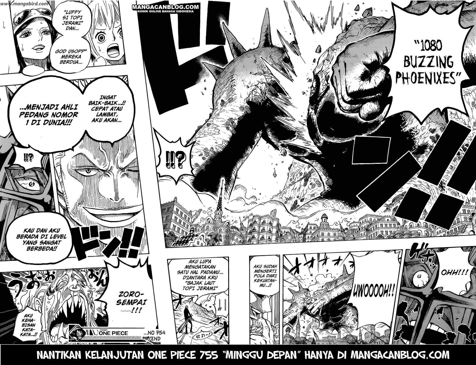 One Piece Chapter 754 Bahasa Indonesia