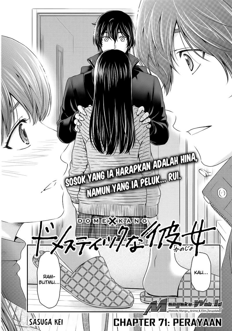 Domestic na Kanojo Chapter 71 Bahasa Indonesia