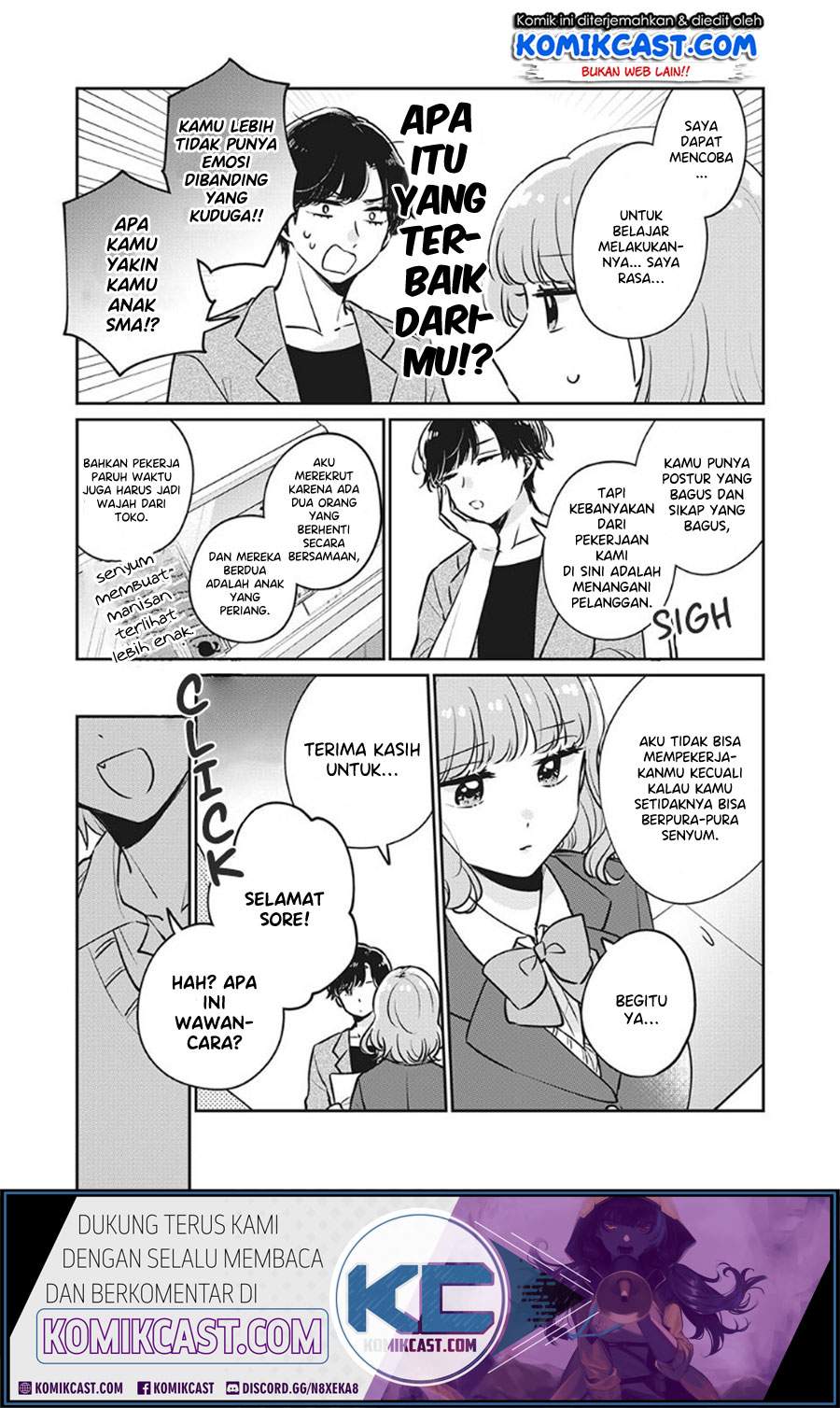 It’s Not Meguro-san’s First Time Chapter 32 Bahasa Indonesia