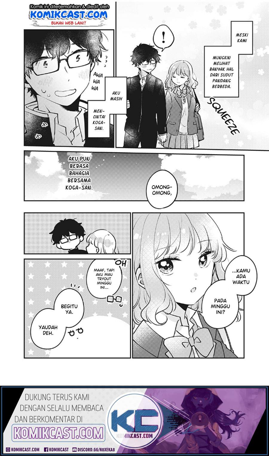 It’s Not Meguro-san’s First Time Chapter 25 Bahasa Indonesia