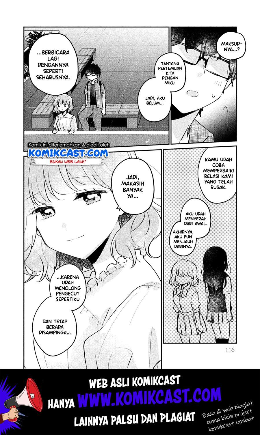 It’s Not Meguro-san’s First Time Chapter 17 Bahasa Indonesia