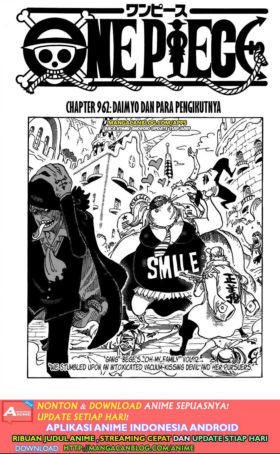 One Piece Chapter 962 Bahasa Indonesia