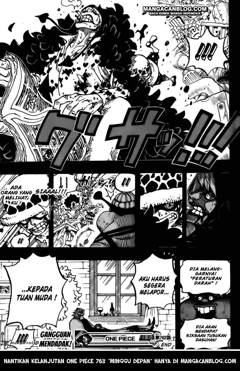 One Piece Chapter 762 Bahasa Indonesia