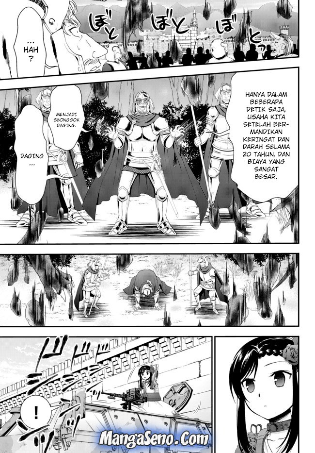 Rougo ni sonaete i sekai de 8 man-mai no kinka o tamemasu Chapter 32.2 Bahasa Indonesia