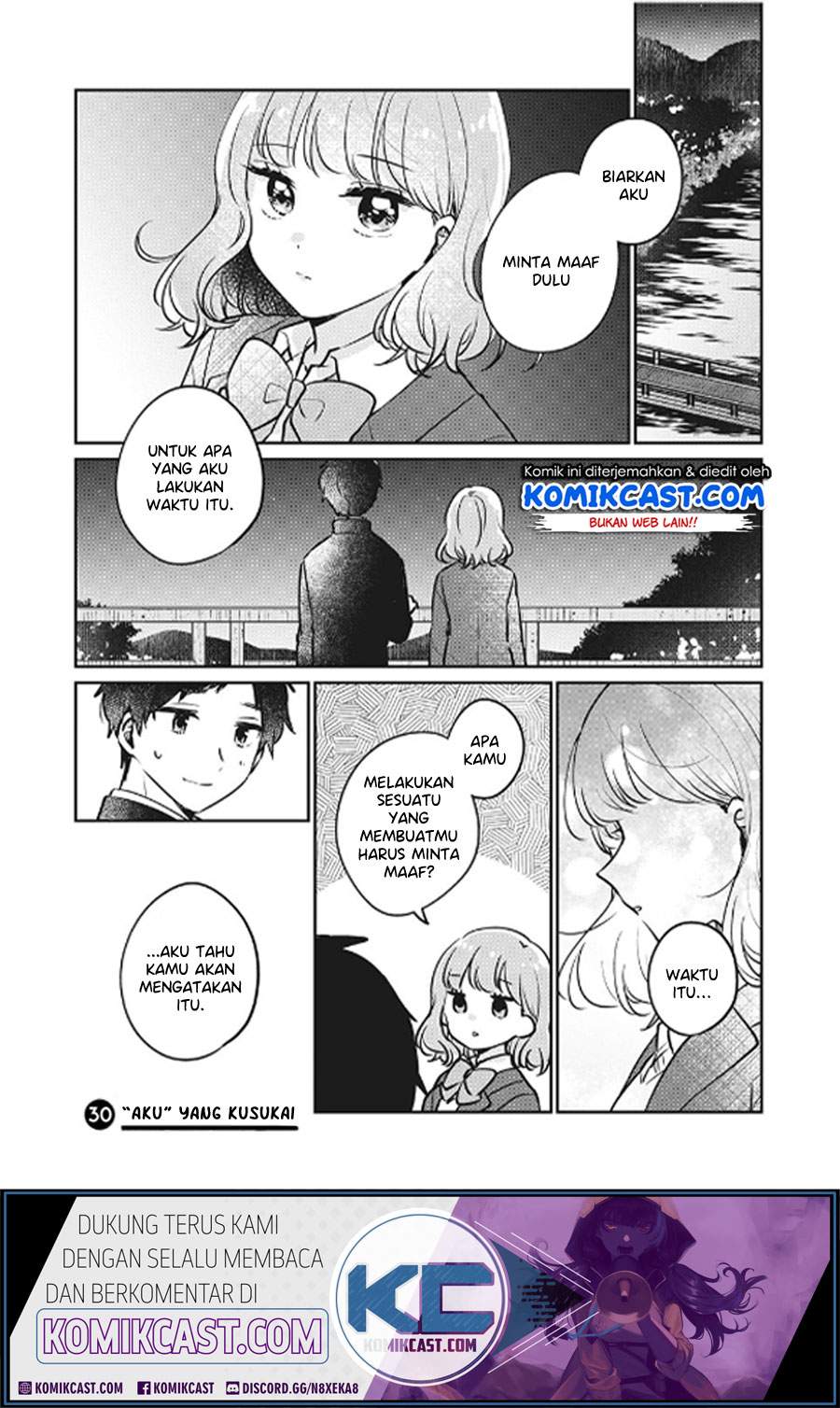 It’s Not Meguro-san’s First Time Chapter 30 Bahasa Indonesia