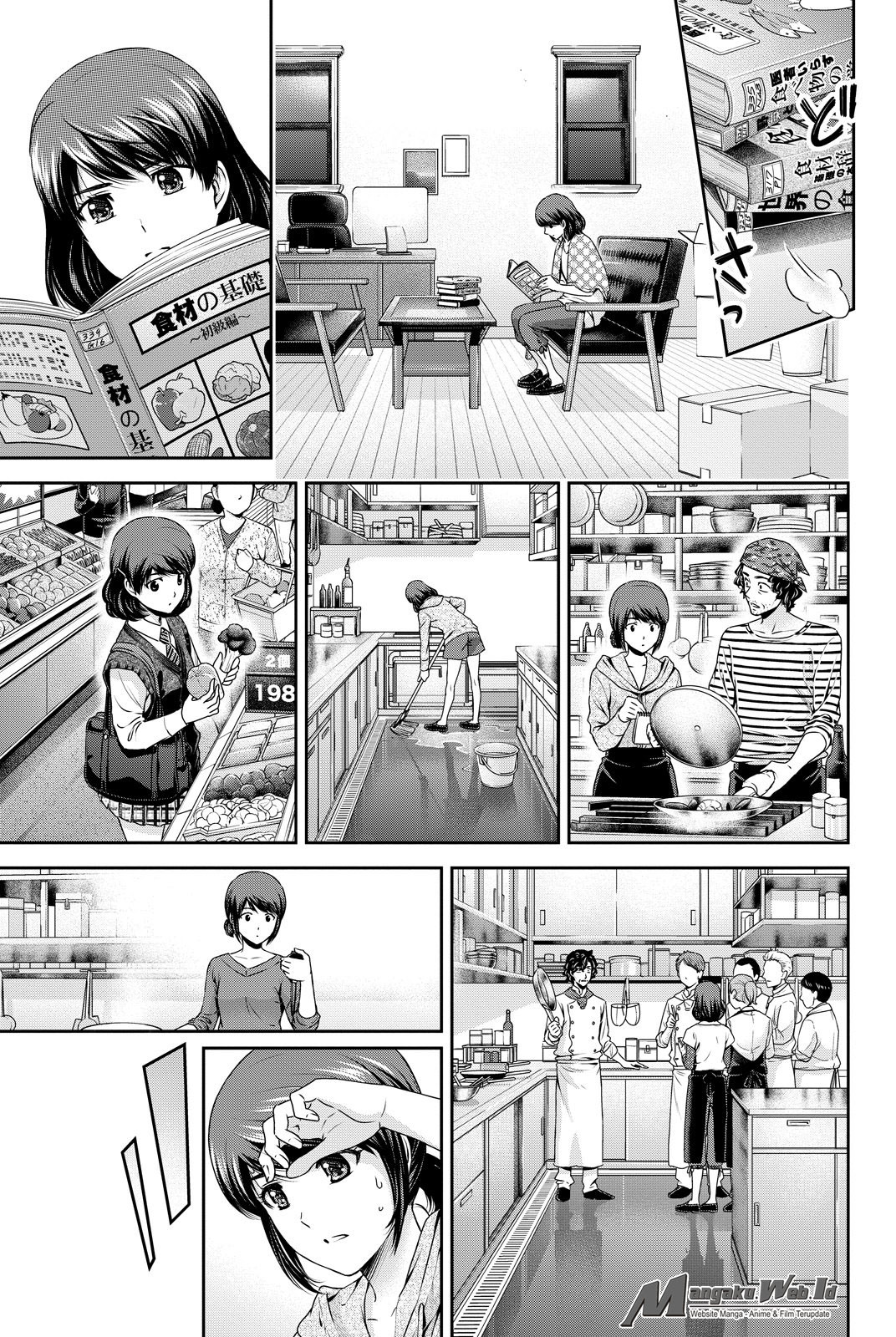 Domestic na Kanojo Chapter 89 Bahasa Indonesia