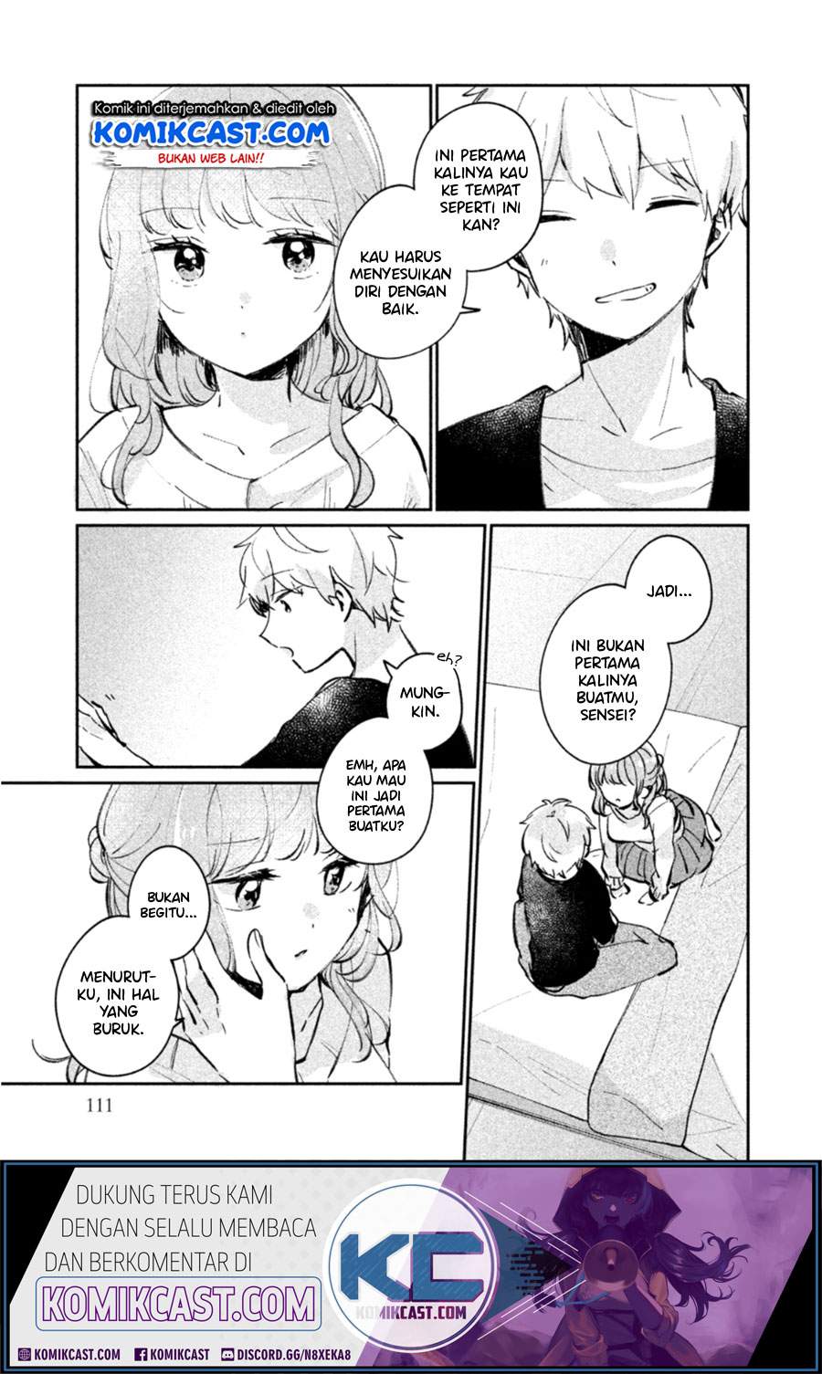 It’s Not Meguro-san’s First Time Chapter 24.5 Bahasa Indonesia