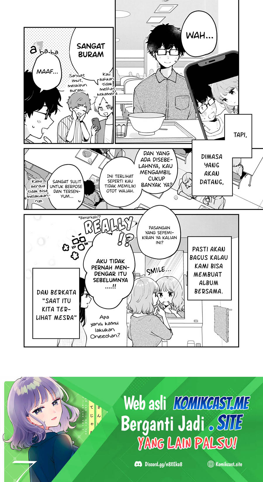 It’s Not Meguro-san’s First Time Chapter 60 Bahasa Indonesia