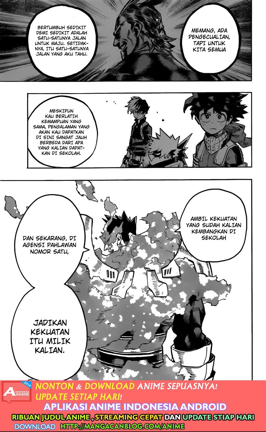 Boku no Hero Academia Chapter 248