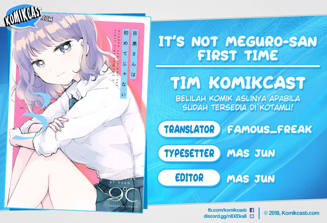 It’s Not Meguro-san’s First Time Chapter 24 Bahasa Indonesia