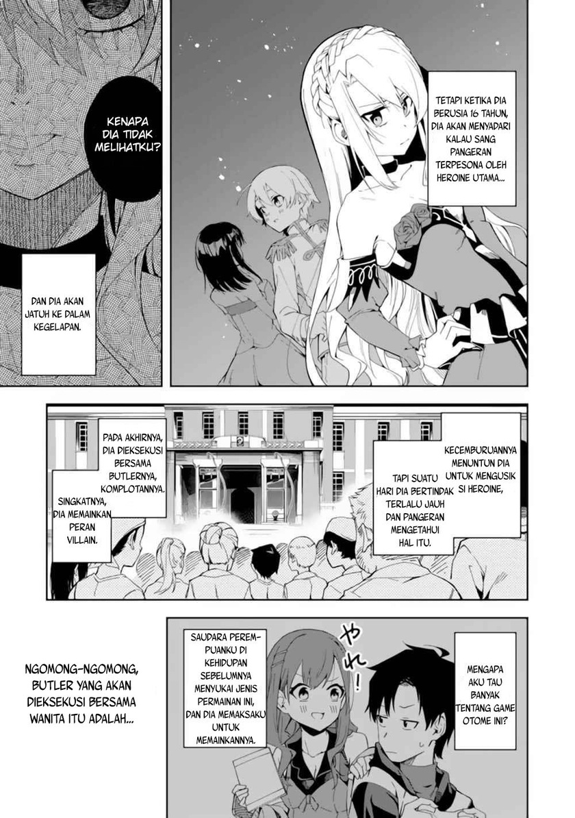 Akuyaku Reijou no Shitsuji-sama: Hametsu Flag wa Ore ga Tsubusasete Itadakimasu Chapter 1.1 Bahasa Indonesia