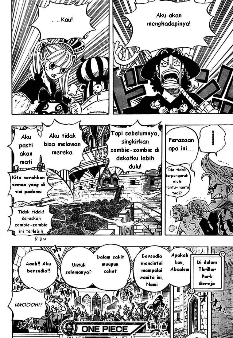 One Piece Chapter 461 Bahasa Indonesia
