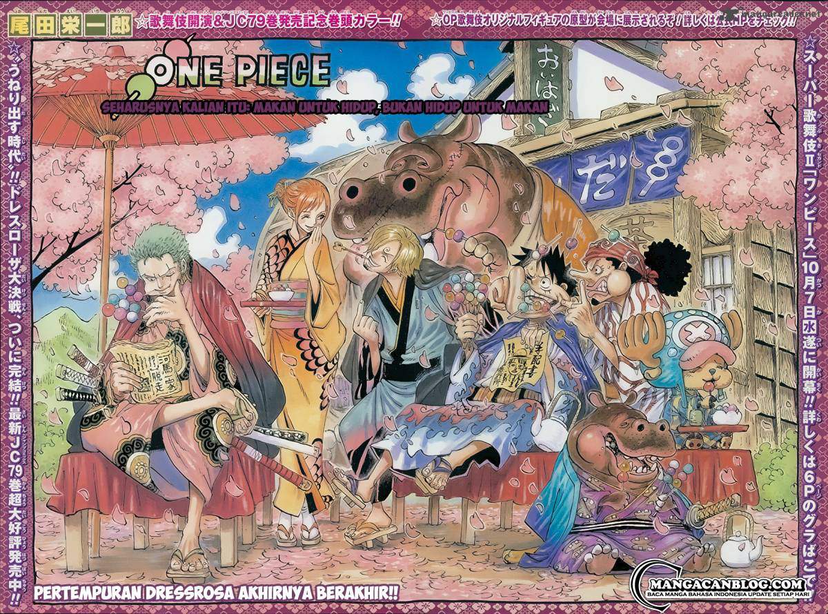 One Piece Chapter 802 Bahasa Indonesia