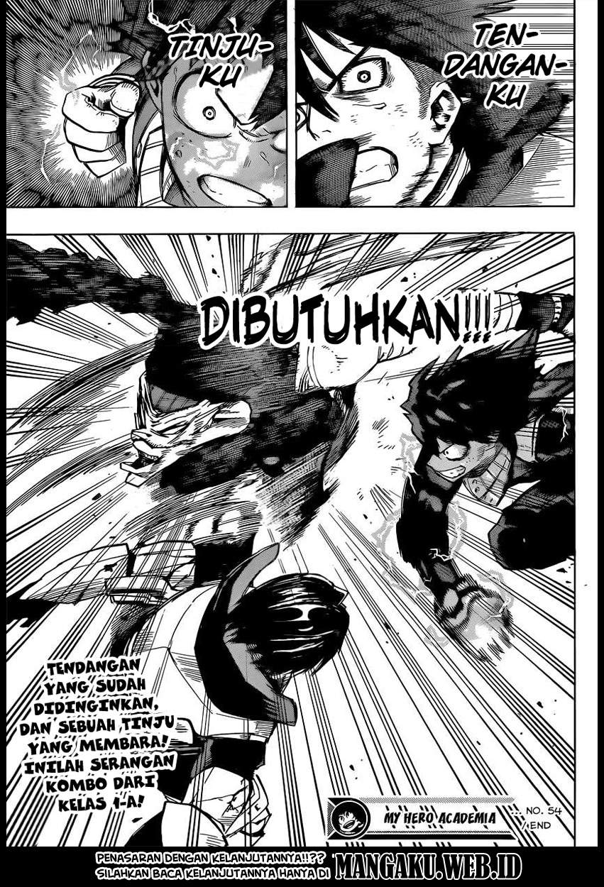 Boku no Hero Academia Chapter 54 Bahasa Indonesia