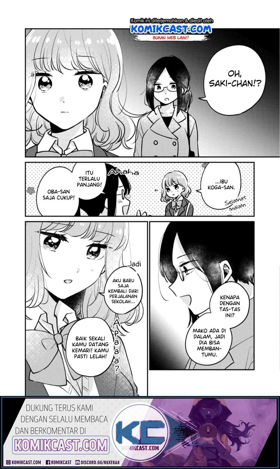 It’s Not Meguro-san’s First Time Chapter 31 Bahasa Indonesia