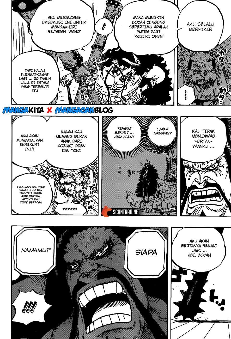 One Piece Chapter 986 Bahasa Indonesia