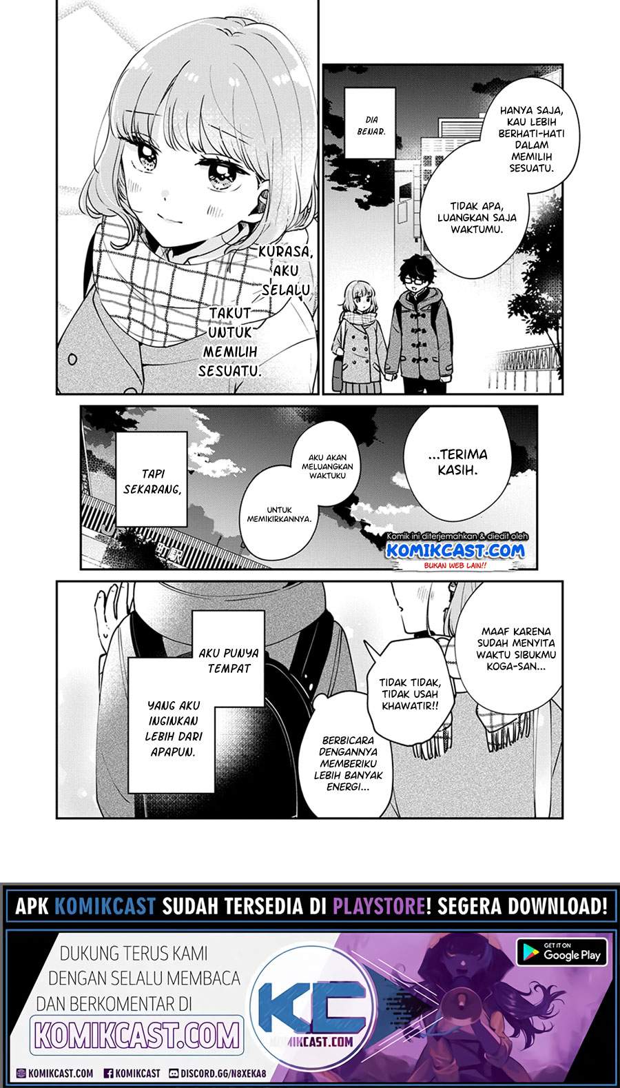 It’s Not Meguro-san’s First Time Chapter 40 Bahasa Indonesia