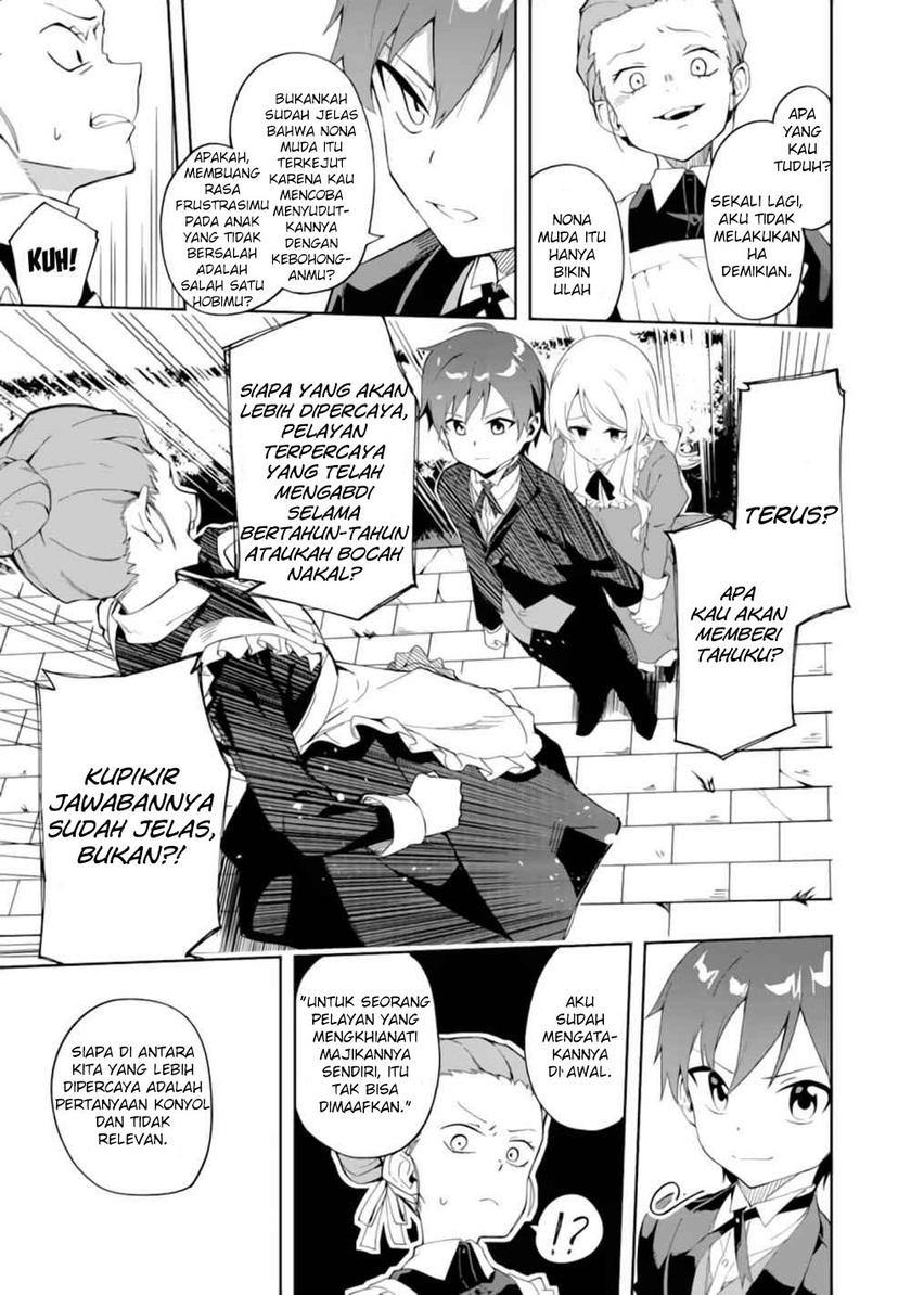 Akuyaku Reijou no Shitsuji-sama: Hametsu Flag wa Ore ga Tsubusasete Itadakimasu Chapter 1.1 Bahasa Indonesia