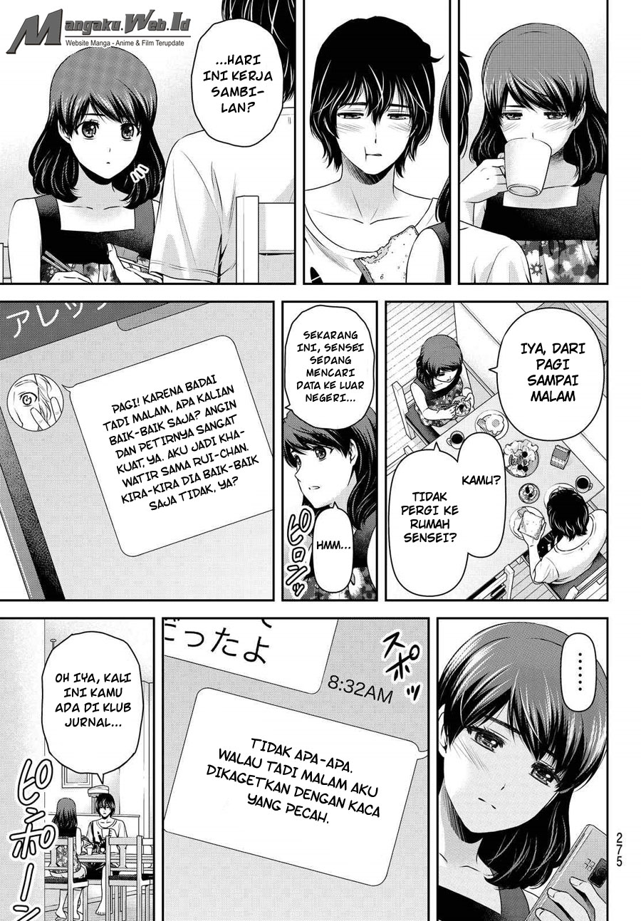 Domestic na Kanojo Chapter 105 Bahasa Indonesia