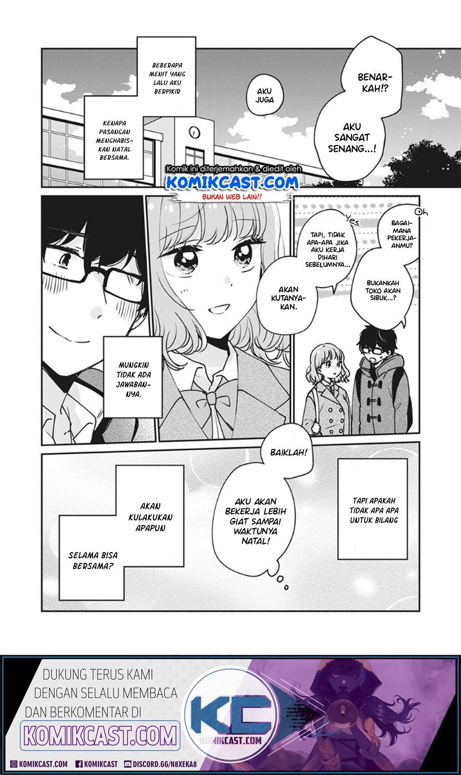 It’s Not Meguro-san’s First Time Chapter 35 Bahasa Indonesia