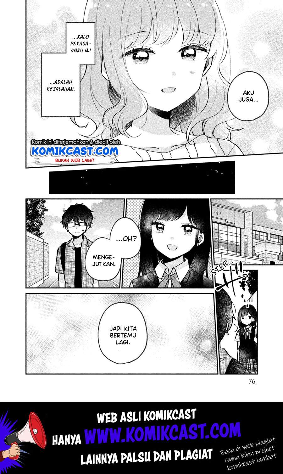 It’s Not Meguro-san’s First Time Chapter 15 Bahasa Indonesia