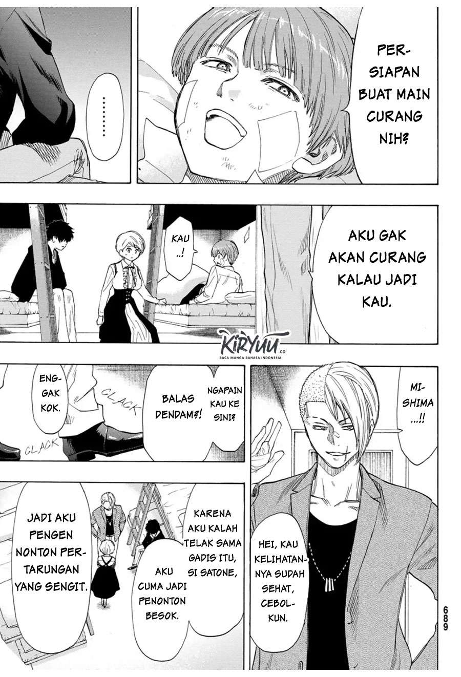 Tomodachi Game Chapter 61 Bahasa Indonesia