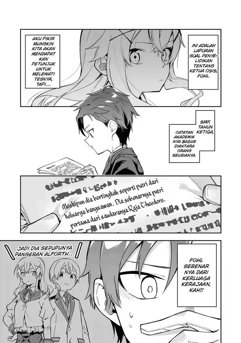 Akuyaku Reijou no Shitsuji-sama: Hametsu Flag wa Ore ga Tsubusasete Itadakimasu Chapter 18 Bahasa Indonesia