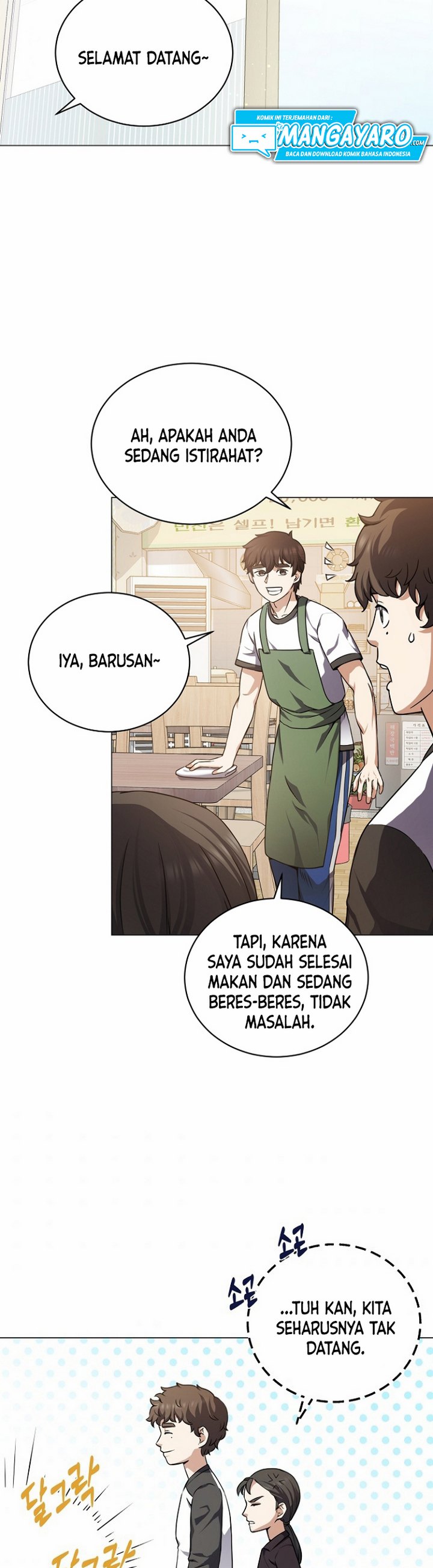 The Returning Warrior’s Alley Restaurant Chapter 10.1 Bahasa Indonesia