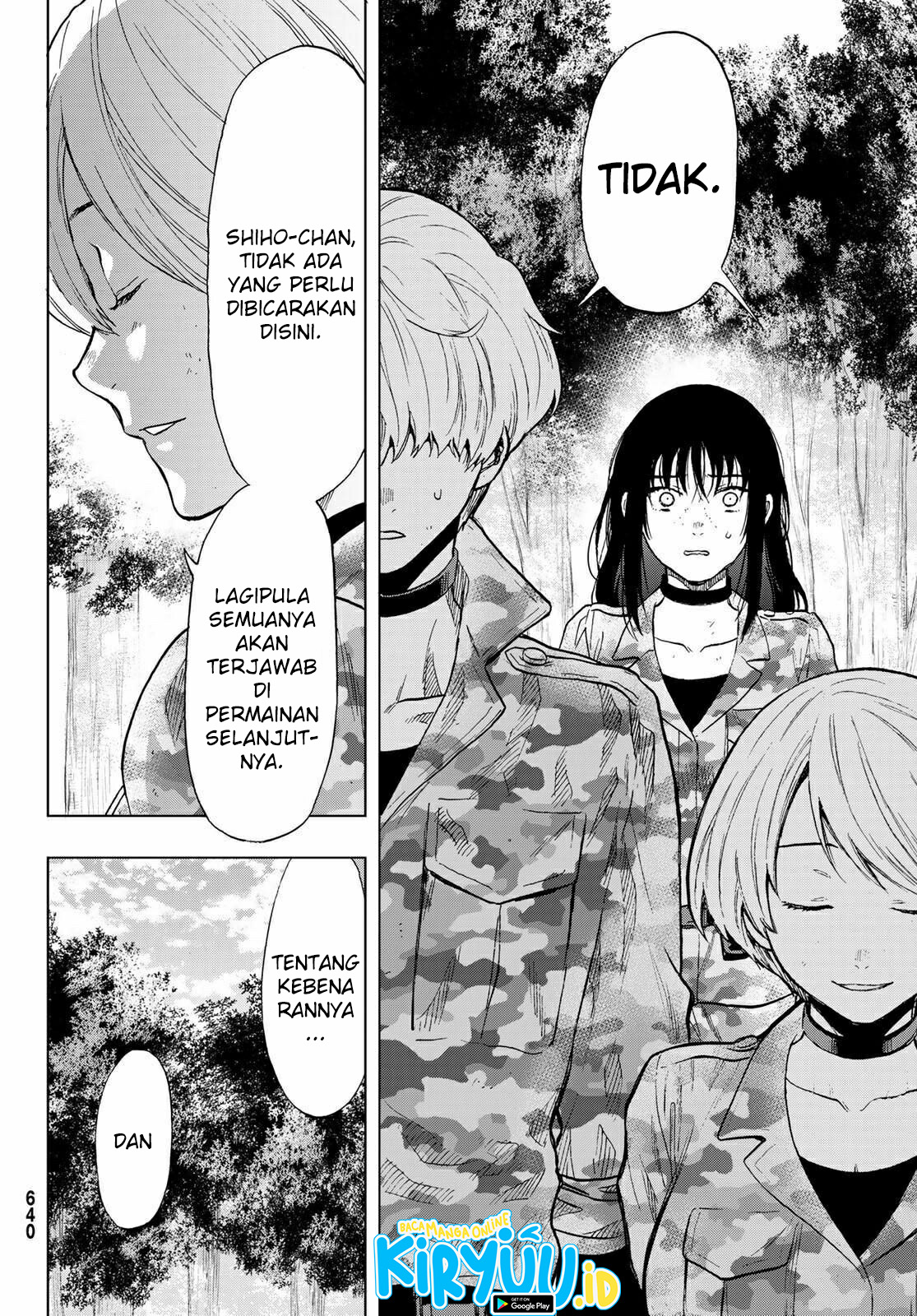 Tomodachi Game Chapter 87 Bahasa Indonesia