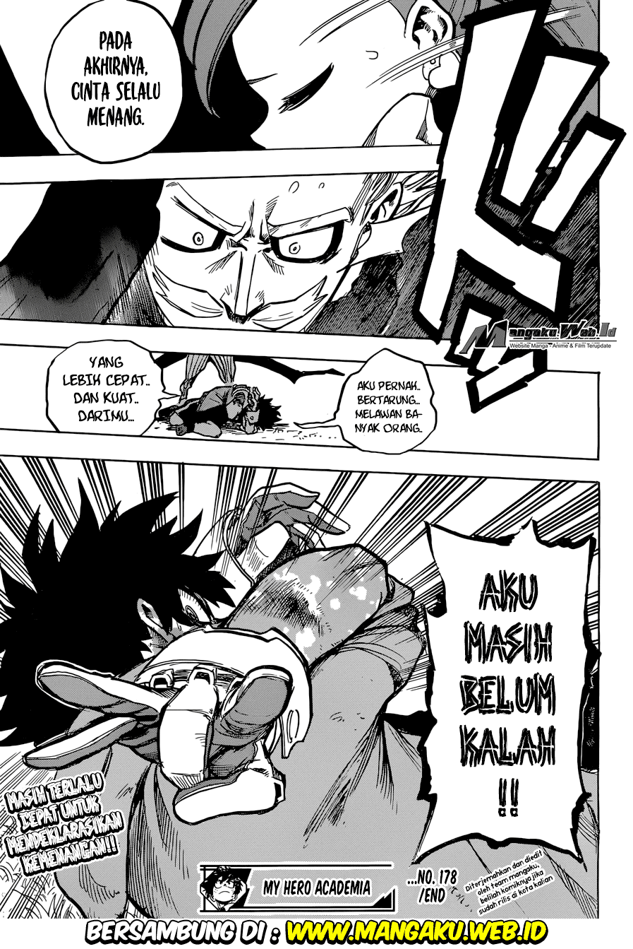 Boku no Hero Academia Chapter 178