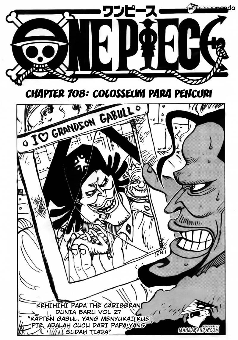 One Piece Chapter 708 Bahasa Indonesia