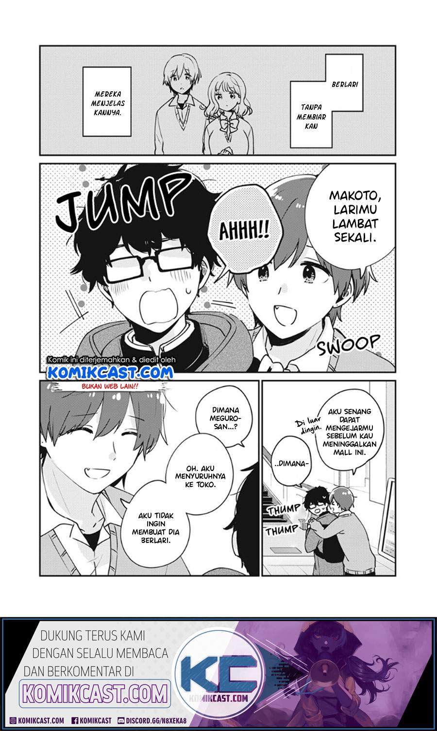 It’s Not Meguro-san’s First Time Chapter 37 Bahasa Indonesia