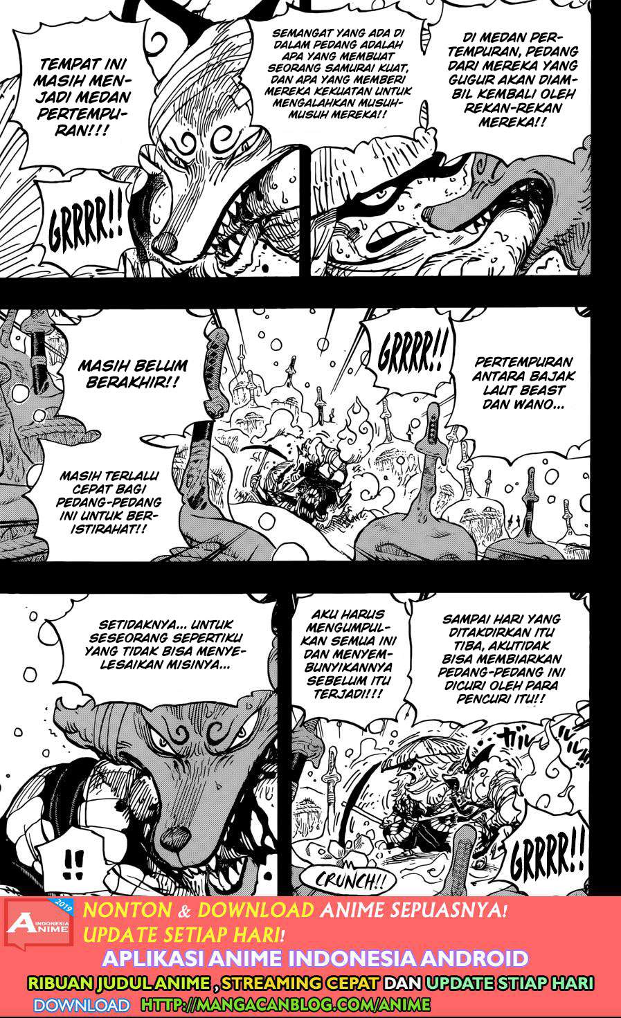 One Piece Chapter 953 Bahasa Indonesia