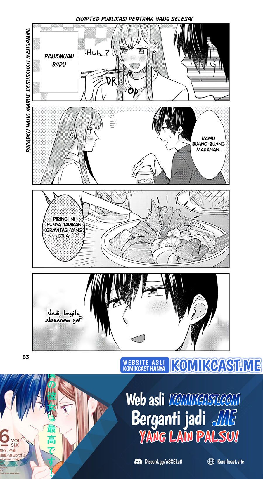 Boku no Kanojo wa Saikou desu! Chapter 44 Bahasa Indonesia