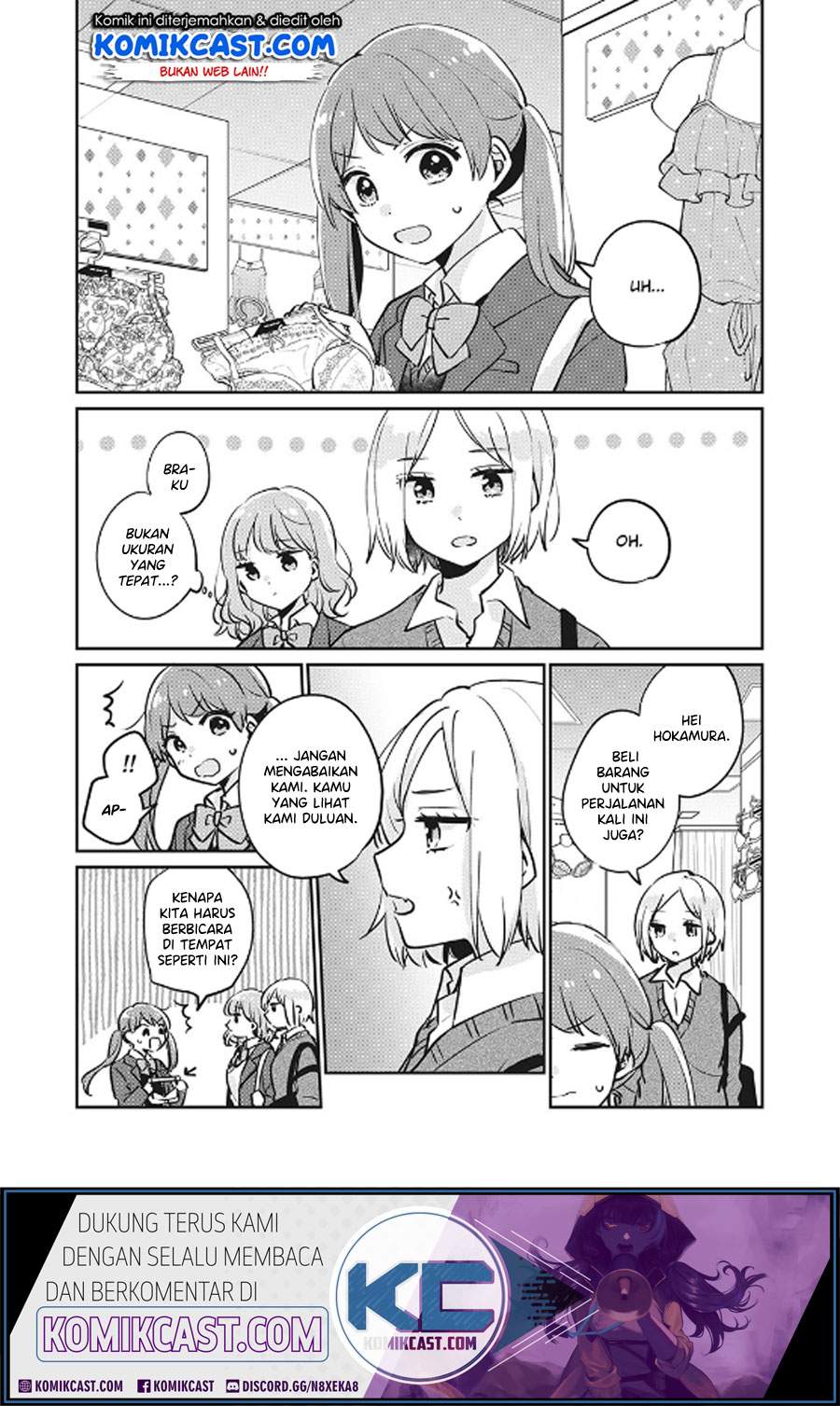 It’s Not Meguro-san’s First Time Chapter 28 Bahasa Indonesia