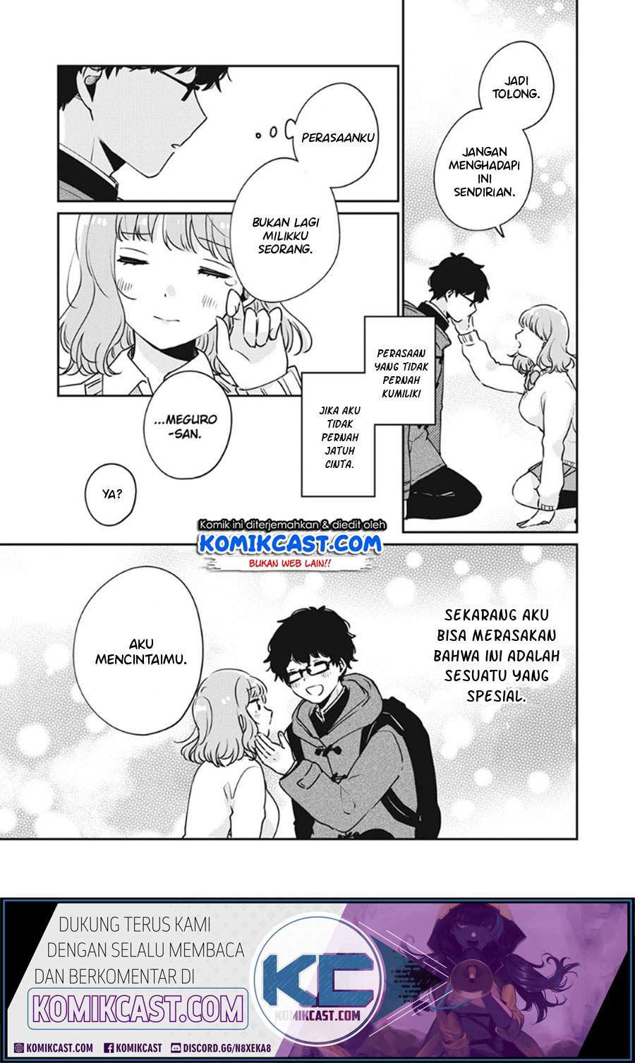 It’s Not Meguro-san’s First Time Chapter 37 Bahasa Indonesia