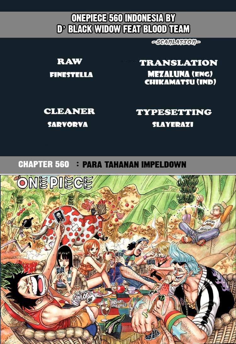 One Piece Chapter 560 Bahasa Indonesia