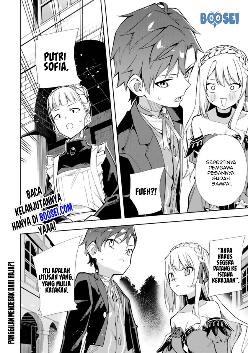 Akuyaku Reijou no Shitsuji-sama: Hametsu Flag wa Ore ga Tsubusasete Itadakimasu Chapter 14 Bahasa Indonesia