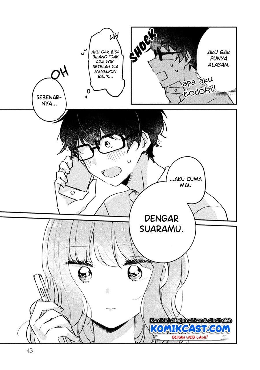 It’s Not Meguro-san’s First Time Chapter 13 Bahasa Indonesia