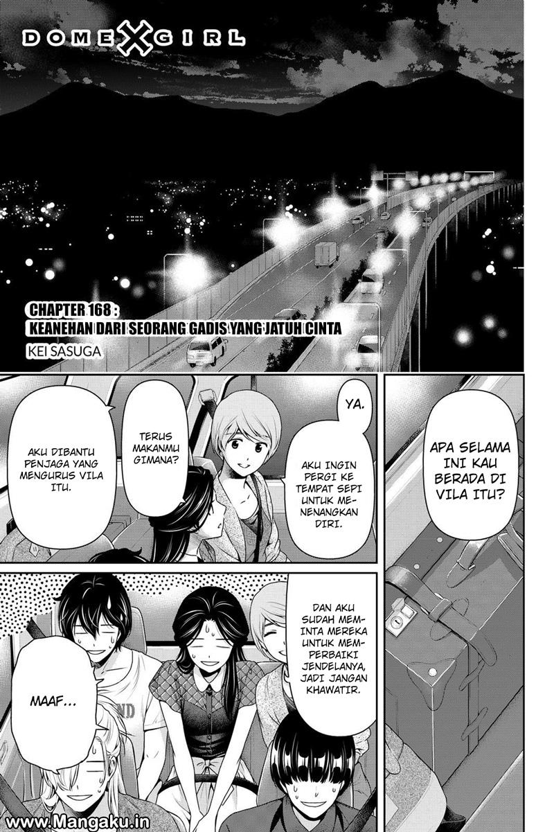 Domestic na Kanojo Chapter 168 Bahasa Indonesia