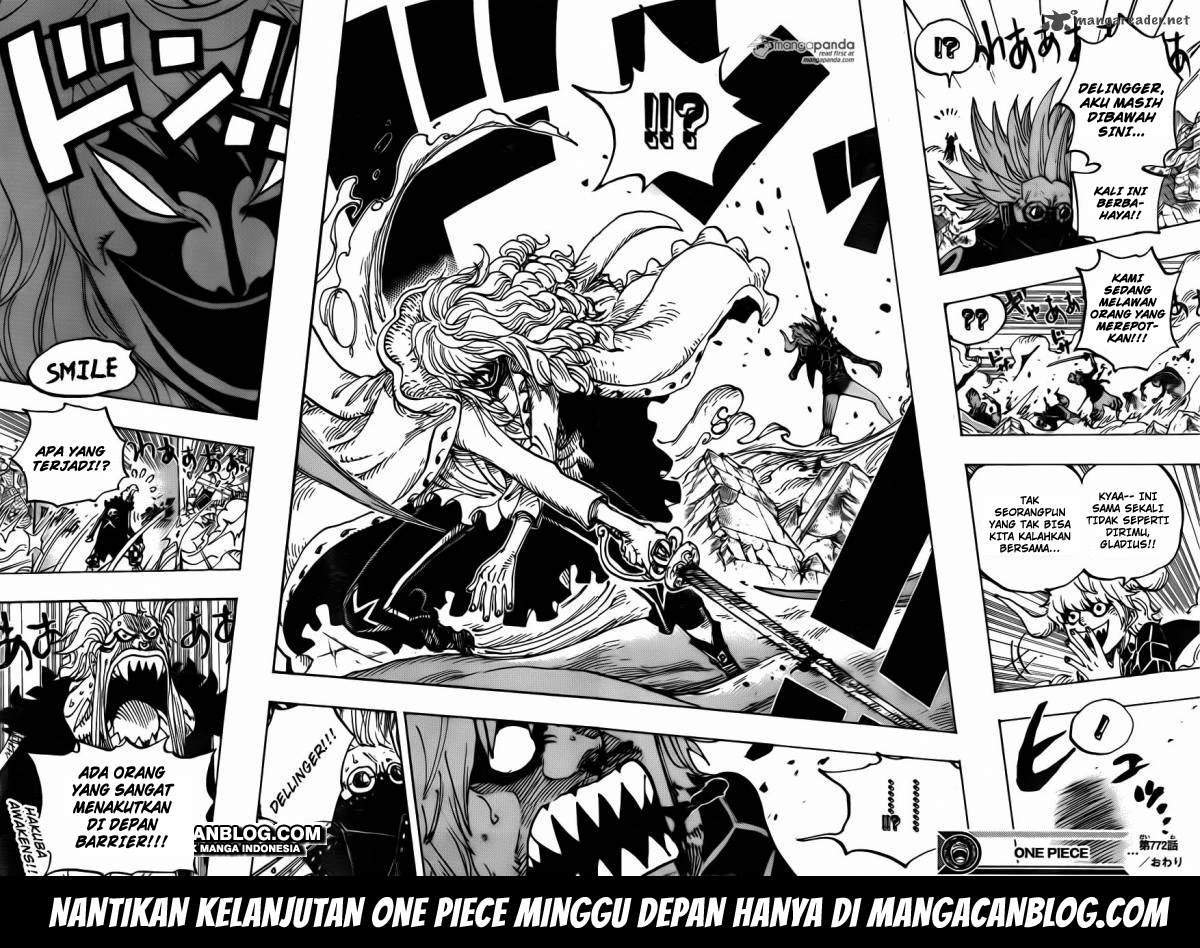 One Piece Chapter 772 Bahasa Indonesia