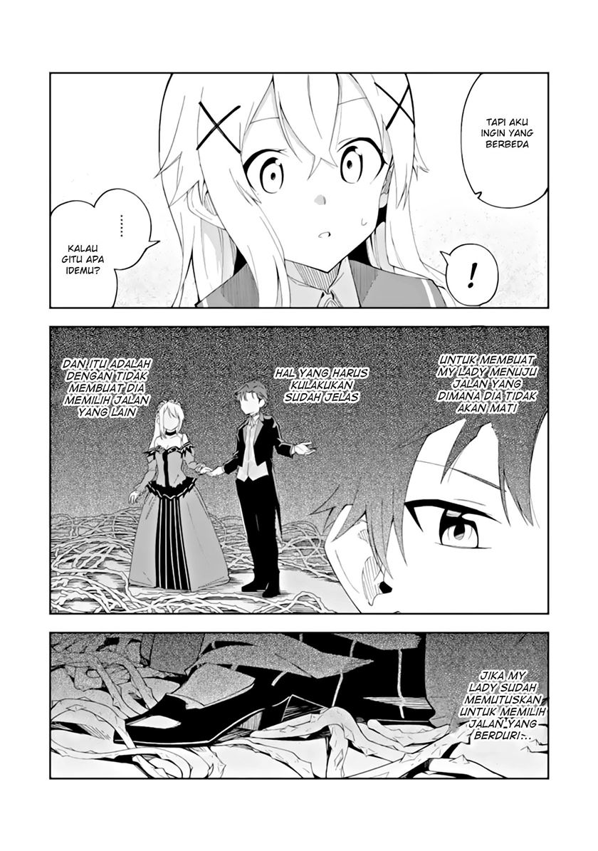 Akuyaku Reijou no Shitsuji-sama: Hametsu Flag wa Ore ga Tsubusasete Itadakimasu Chapter 3.1 Bahasa Indonesia