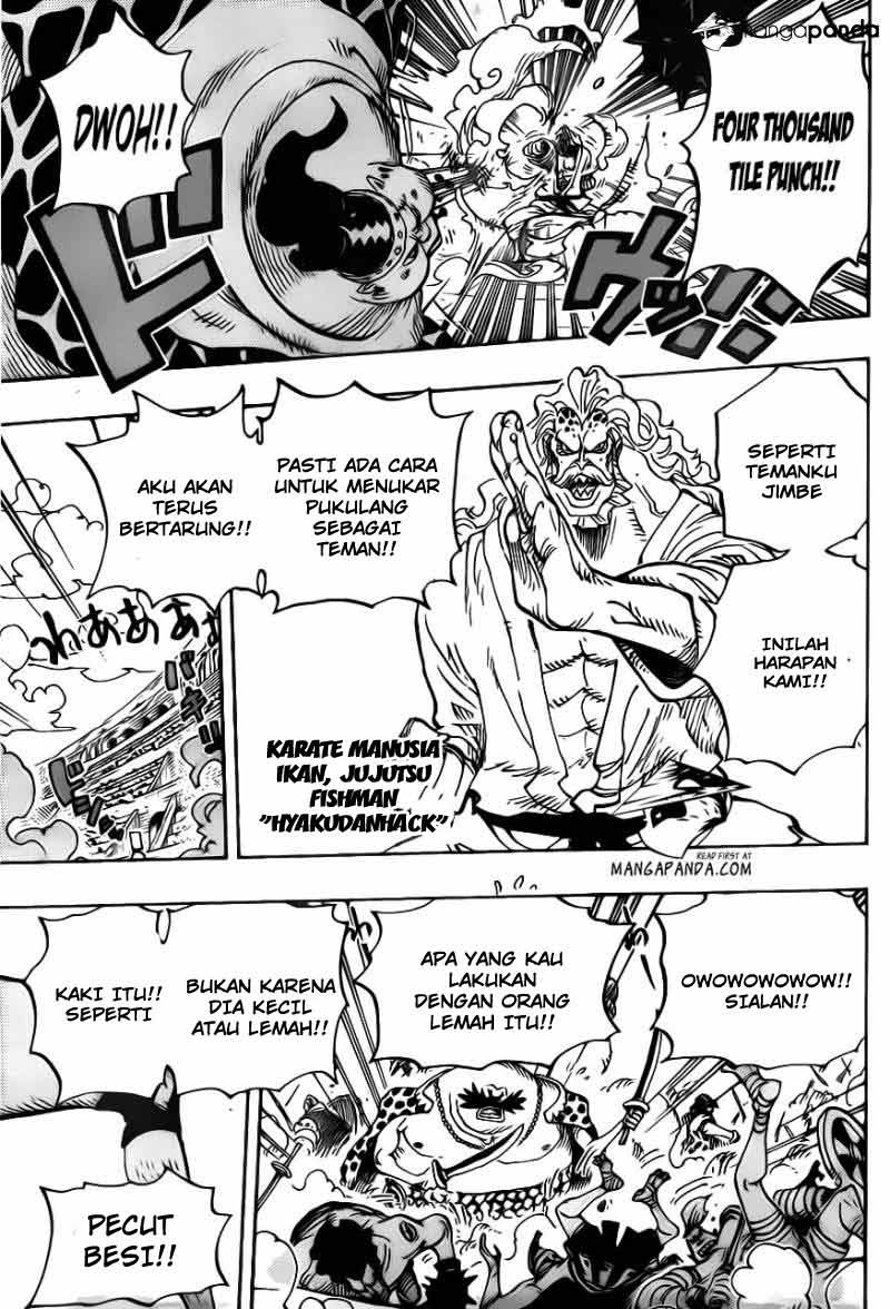 One Piece Chapter 707 Bahasa Indonesia