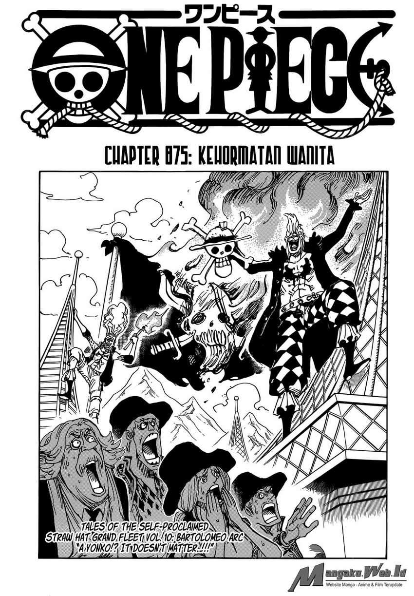 One Piece Chapter 875 Bahasa Indonesia