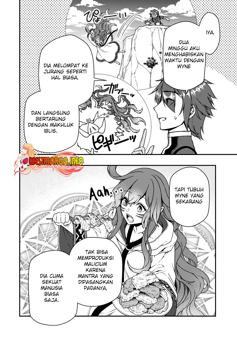 Lv2 kara Cheat datta Moto Yuusha Kouho no Mattari Isekai Life Chapter 38 Bahasa Indonesia