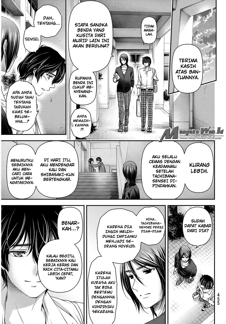 Domestic na Kanojo Chapter 76 Bahasa Indonesia