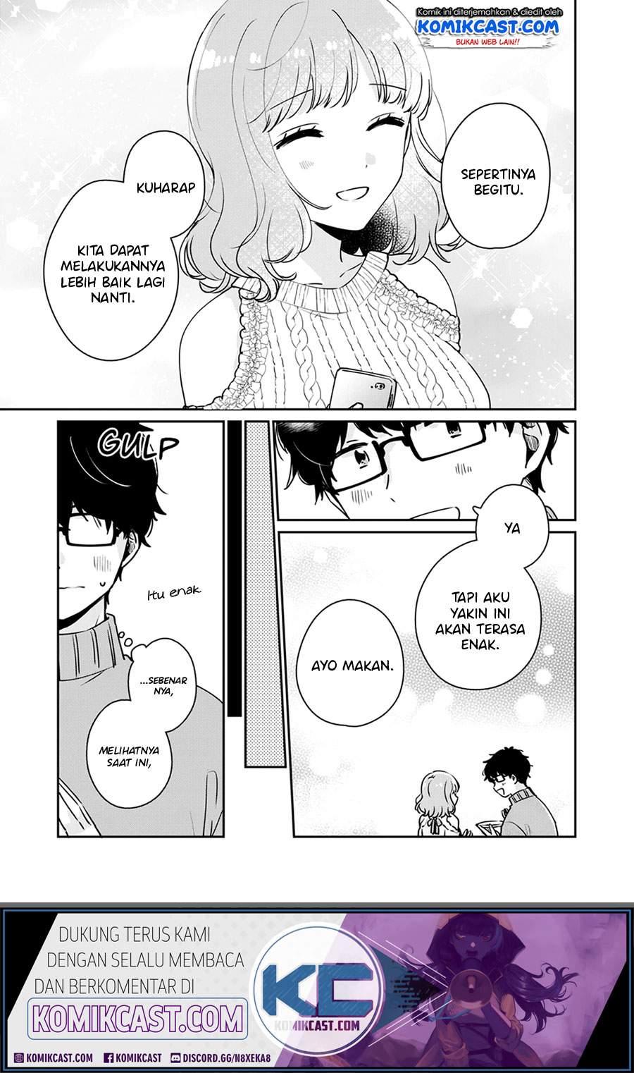 It’s Not Meguro-san’s First Time Chapter 38 Bahasa Indonesia